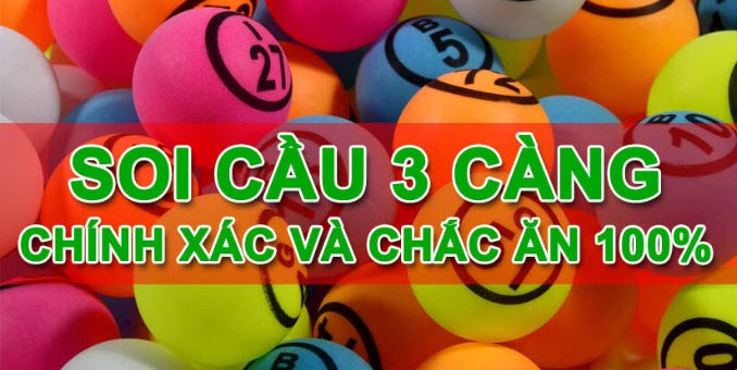 Khái niệm soi cầu online 3 càng VIP